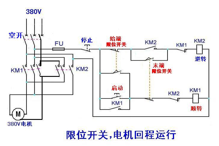 限位開關電路